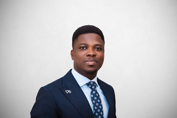 On campus — Dr. David Baidoo-Anu